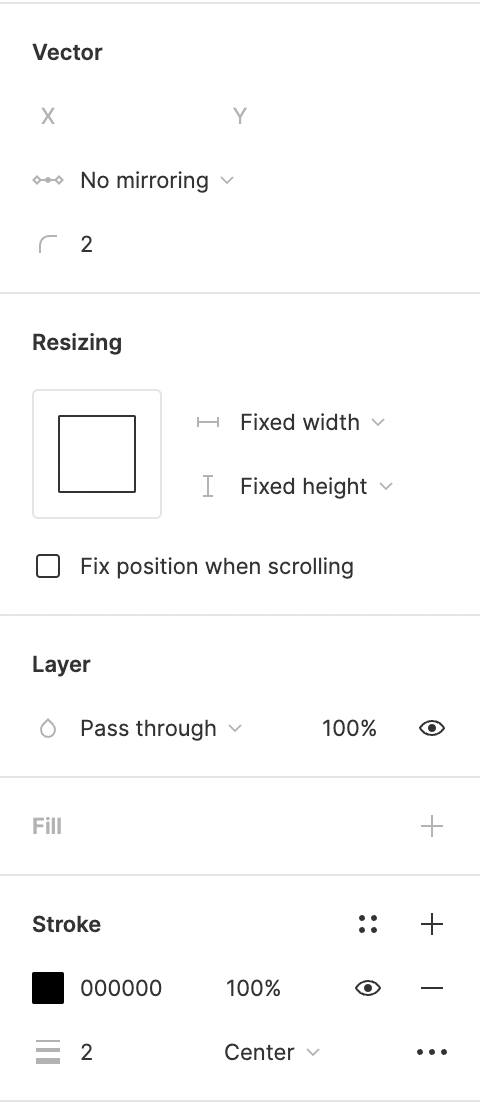 Figma Stroke Options